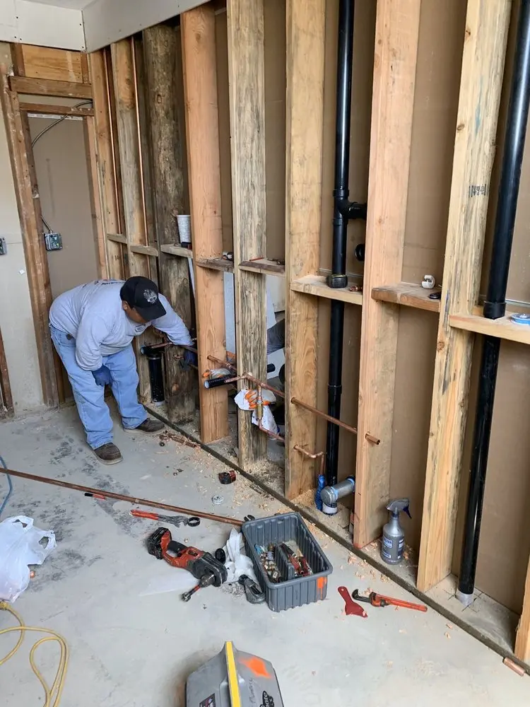 Commercial rough-in plumbing for Commercial Plumbing in Elkview